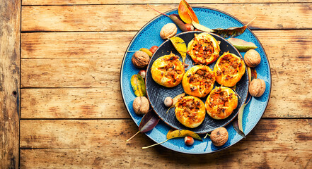 Pumpkin and meat pastry