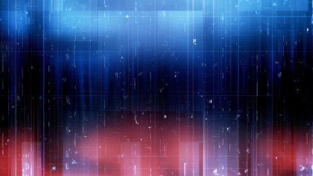 Technology electronic digital background.High tech digital multimedia animation background