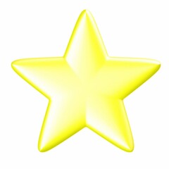 3D Star Illustration