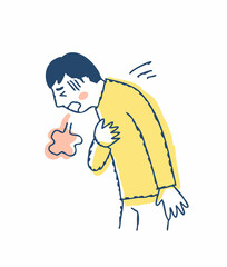 病気の症状　吐き気　嘔吐