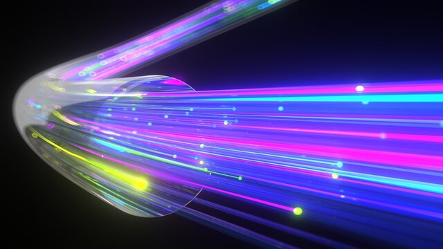 Glasfaser Technologie