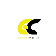 Letter CC Professional logo for all kinds of business
