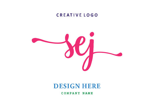 SEJ lettering logo is simple, easy to understand and authoritative