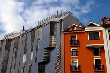 Building in the downtown of Bilbao
