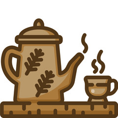 teapot Two Tone icon
