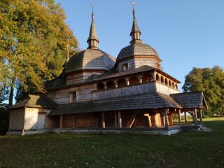 Cerkiew we wsi Nowe Brusno. © wikaka