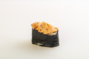 Japanese traditional sushi - spicy gunkan