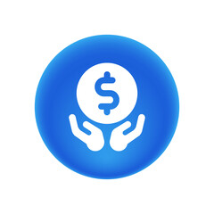 Save Money Dollar - Sticker