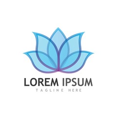 Beauty Vector lotus icon