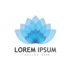 Beauty Vector lotus icon