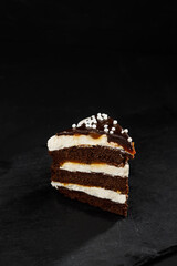 chocolate cake with nuts
