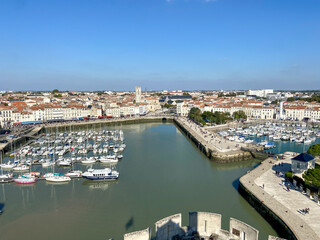 Fototapeta premium Vieux port de La Rochelle, Charente-Maritime
