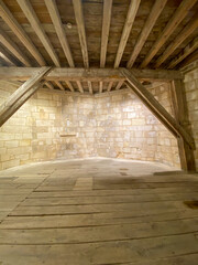 Intérieur de la tour de la Lanterne à La Rochelle, Charente-Maritime