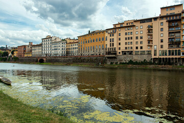 Fototapeta na wymiar Florence city, Tuscany, Italy. Florence is a popular tourist destination in Europe.