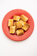 Indian milk cake or alwar ka mawa