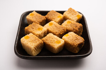 Indian milk cake or alwar ka mawa