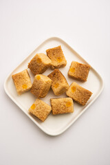 Indian milk cake or alwar ka mawa