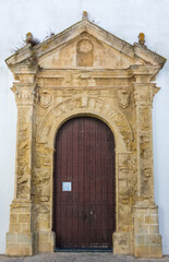 Fototapeta na wymiar Old Convent of Our Lady of Conception in Vejer de la Frontera. Cadiz, Spain