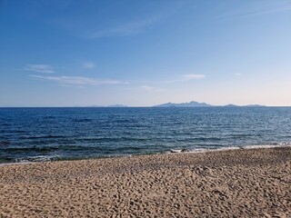 Fototapeta na wymiar Sea landscape from Kos island