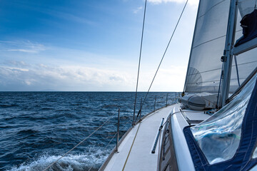 Fototapeta na wymiar soul sailing