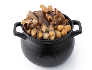 Close up of traditional Chinese food named Fo Tiao Qiang.