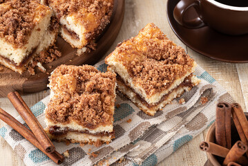 Cinnamon crumb coffee cake