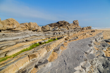 Beautiful beach in Sao Martinho do Porto