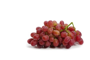 bunch of red grapes