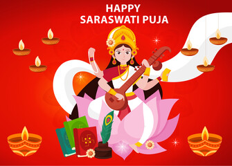 saraswati puja