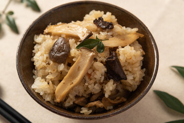 キノコご飯