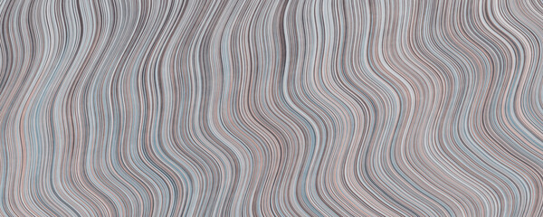 Fototapeta premium Abstract marble texture with wavy liquid lines, elegant gray and beige swirling pattern, fluid stone surface background for luxury design