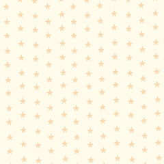 Postcard backing with Stars. The space background is beige for craft paper or packaging. Beautiful hand-drawn stars. A substrate with the texture of the starry sky. Vector illustration