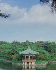 pavilion in the garden