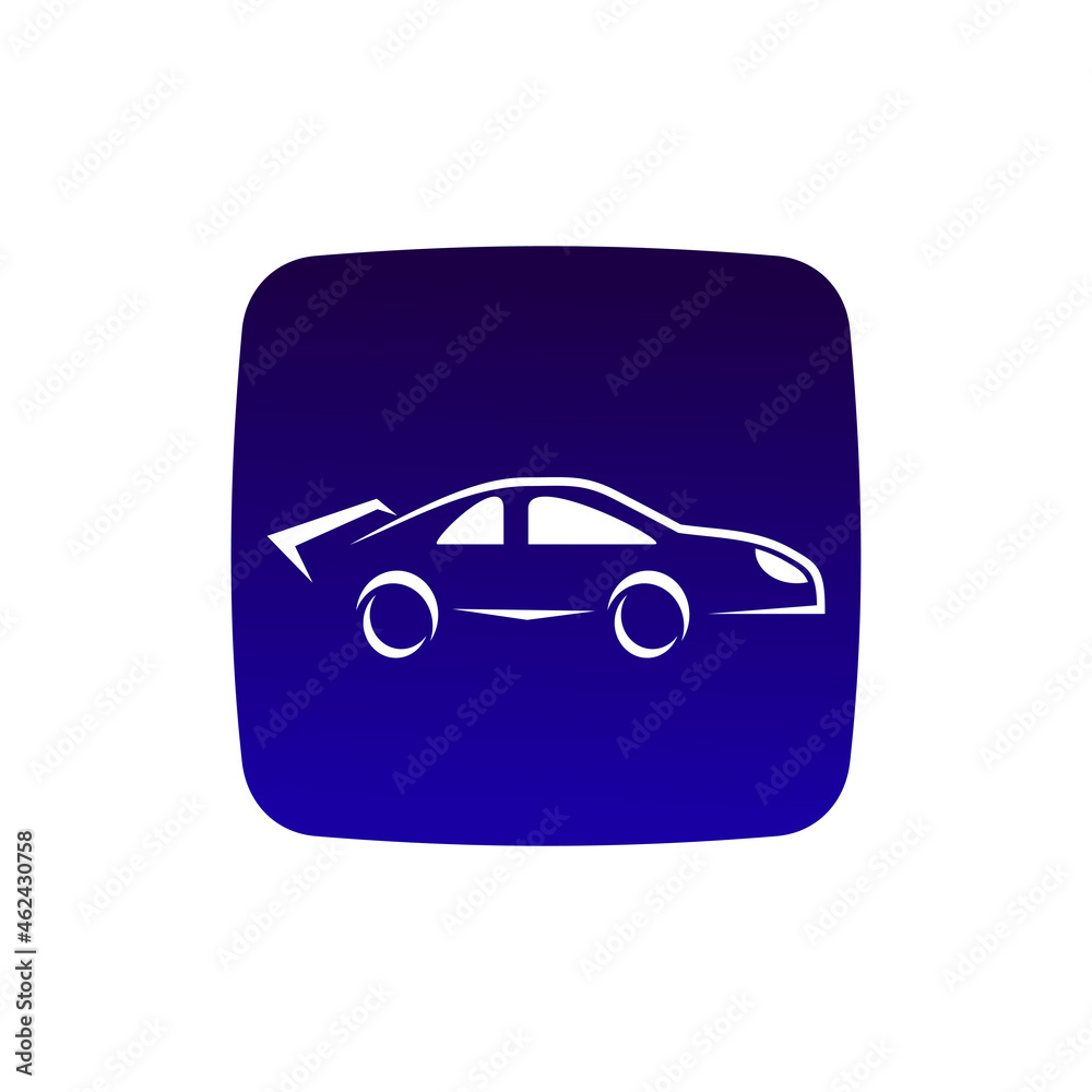 Canvas Prints Online car dealer showroom app logo design