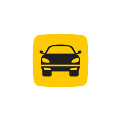 Online taxi carr app logo design