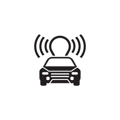 Online taxi carr app logo design