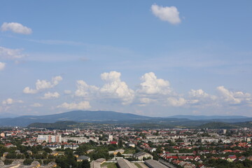 view of the city