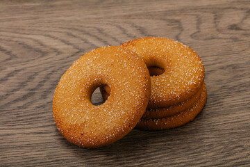 Sweet and crispy ginger cookies