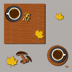 a series of illustrations dedicated to the seasons