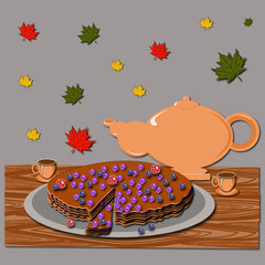 warm and cozy illustrations dedicated to autumn