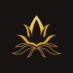Lotus logo template