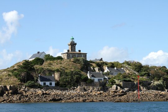 l'archipel des &icirc;les Chausey au large de Granville dans la Manche,Normandie