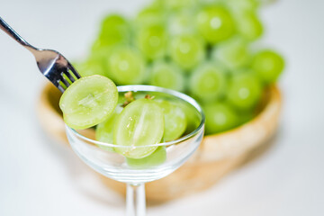 Shine Muscat Japanese favorite autumn fruits