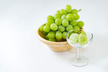 Shine Muscat Japanese favorite autumn fruits