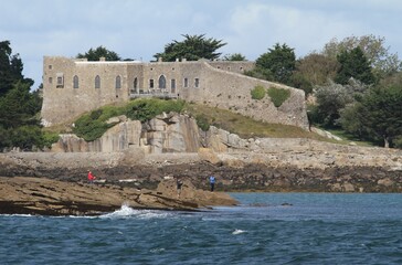 château Renault, archipel des îles Chausey dans la Manche