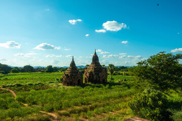 Obraz premium Pagoda in Bagan, Myanmar