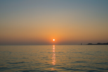 Fototapeta premium 해질녘 노을