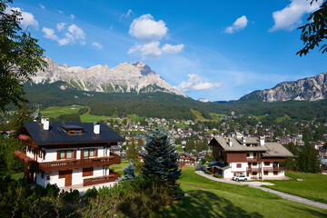 Auf dem Passo di Falzarego zwischen Cortina d’Ampezzo und Malga Castello