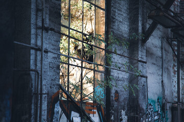 old abandoned building