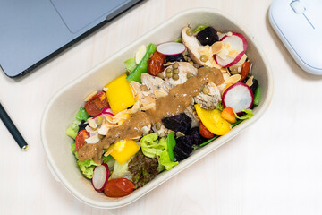 Healthy low calorie light food
